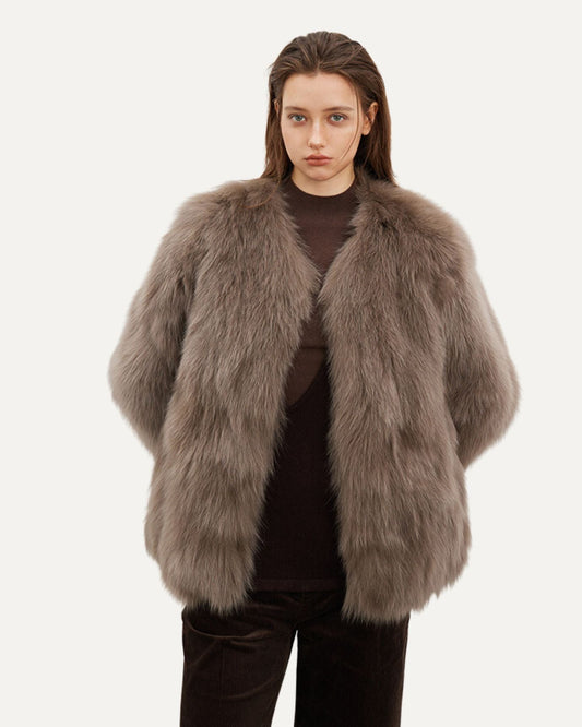 Jasmine Night Coat with Sleek Tailored Silhouette