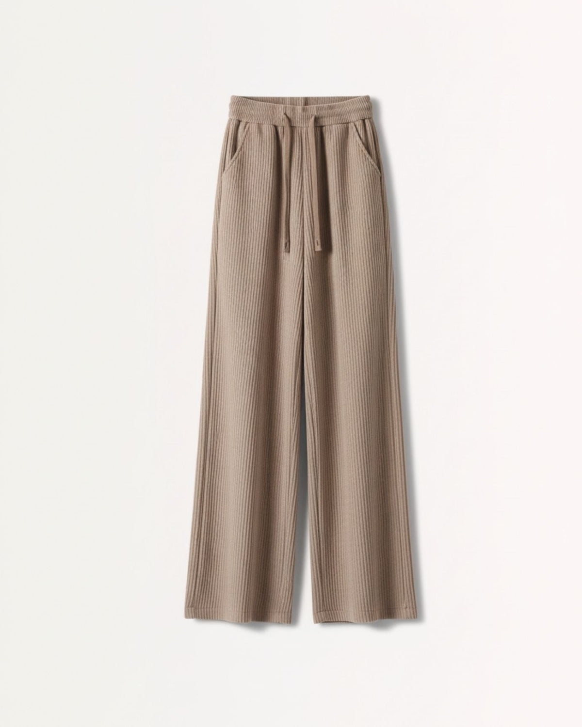 Classic High Waisted Soft Cotton Corduroy Trousers – view 6