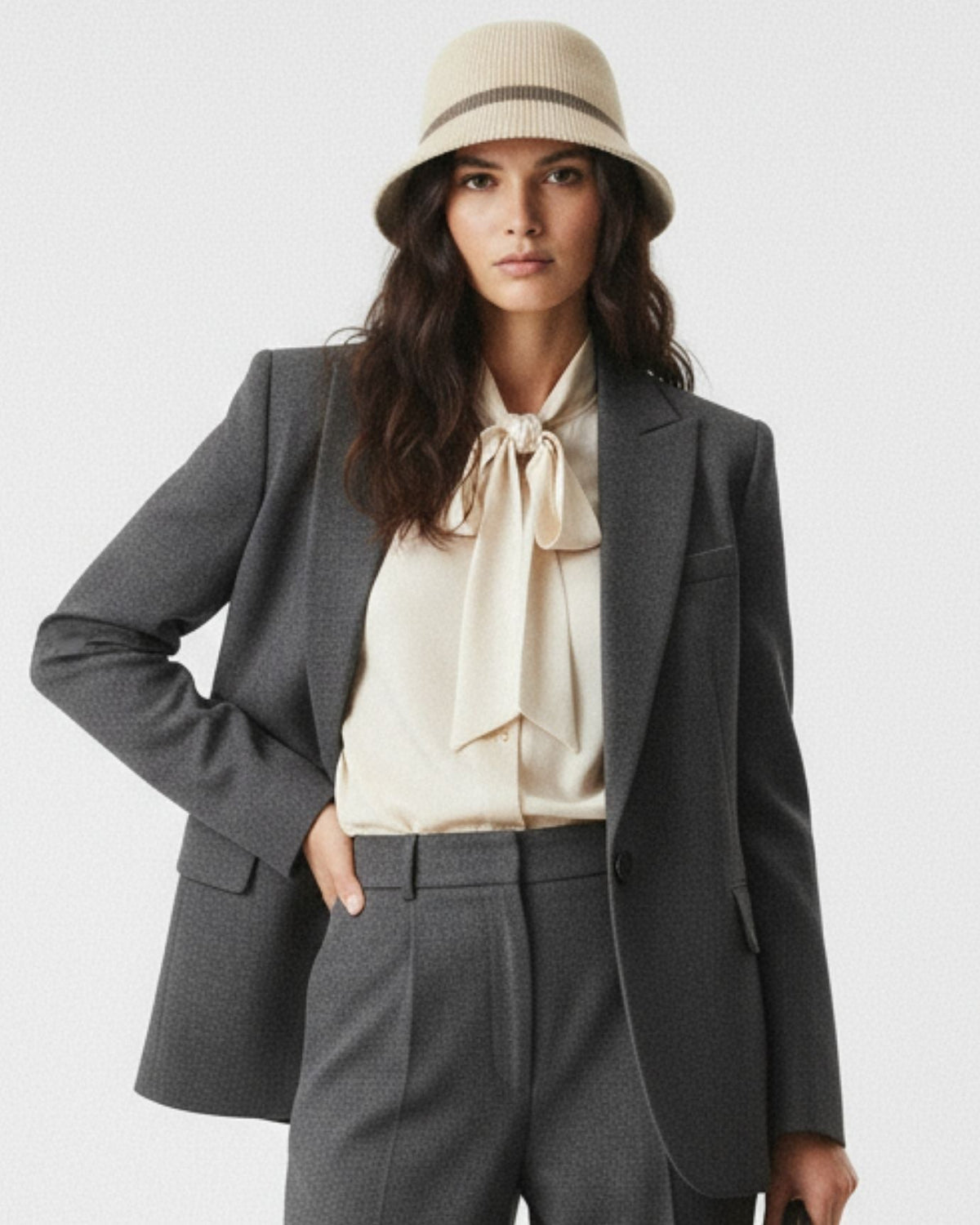 Carina Classic Soft Lightweight Pure Cashmere Hat – view 6