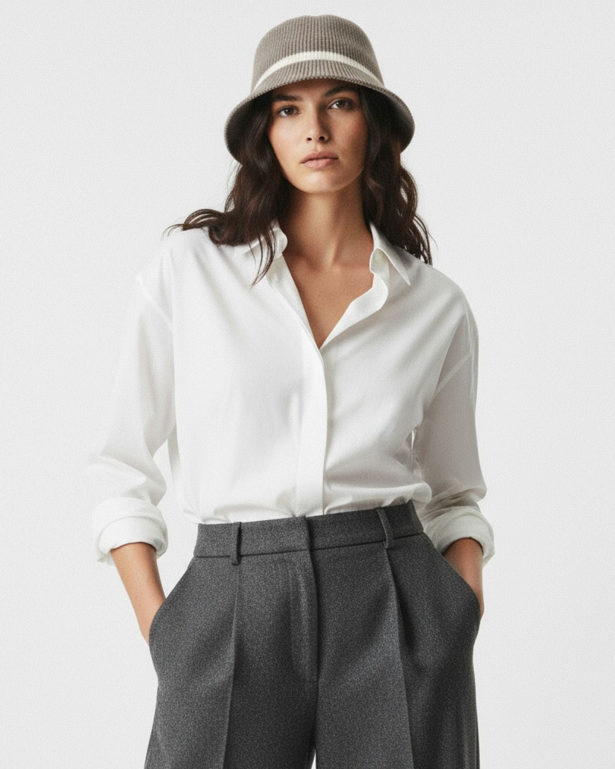 Carina Classic Soft Lightweight Pure Cashmere Hat – view 9
