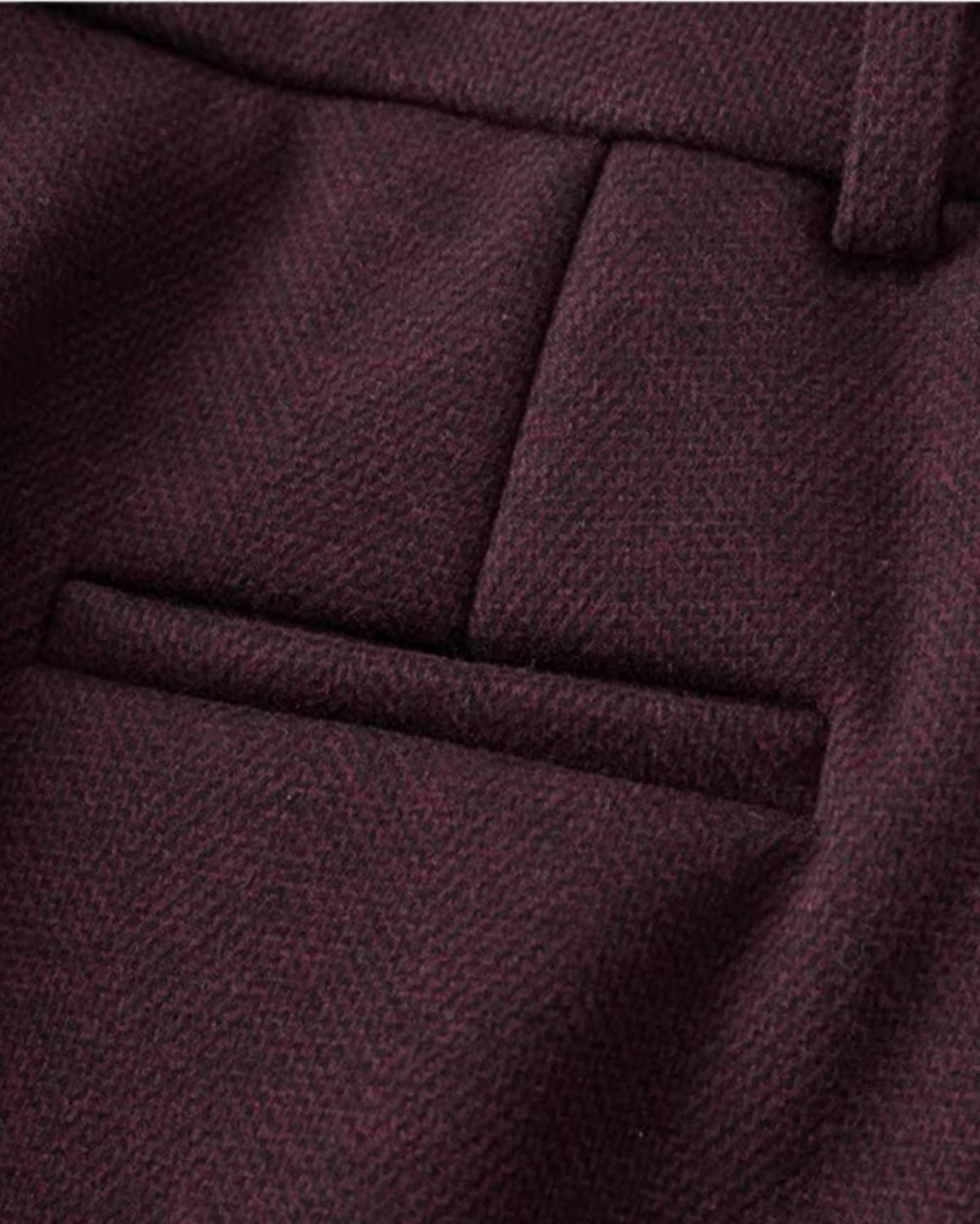Warm Cashmere and Wool Trousers with Tailored Drape – view 11