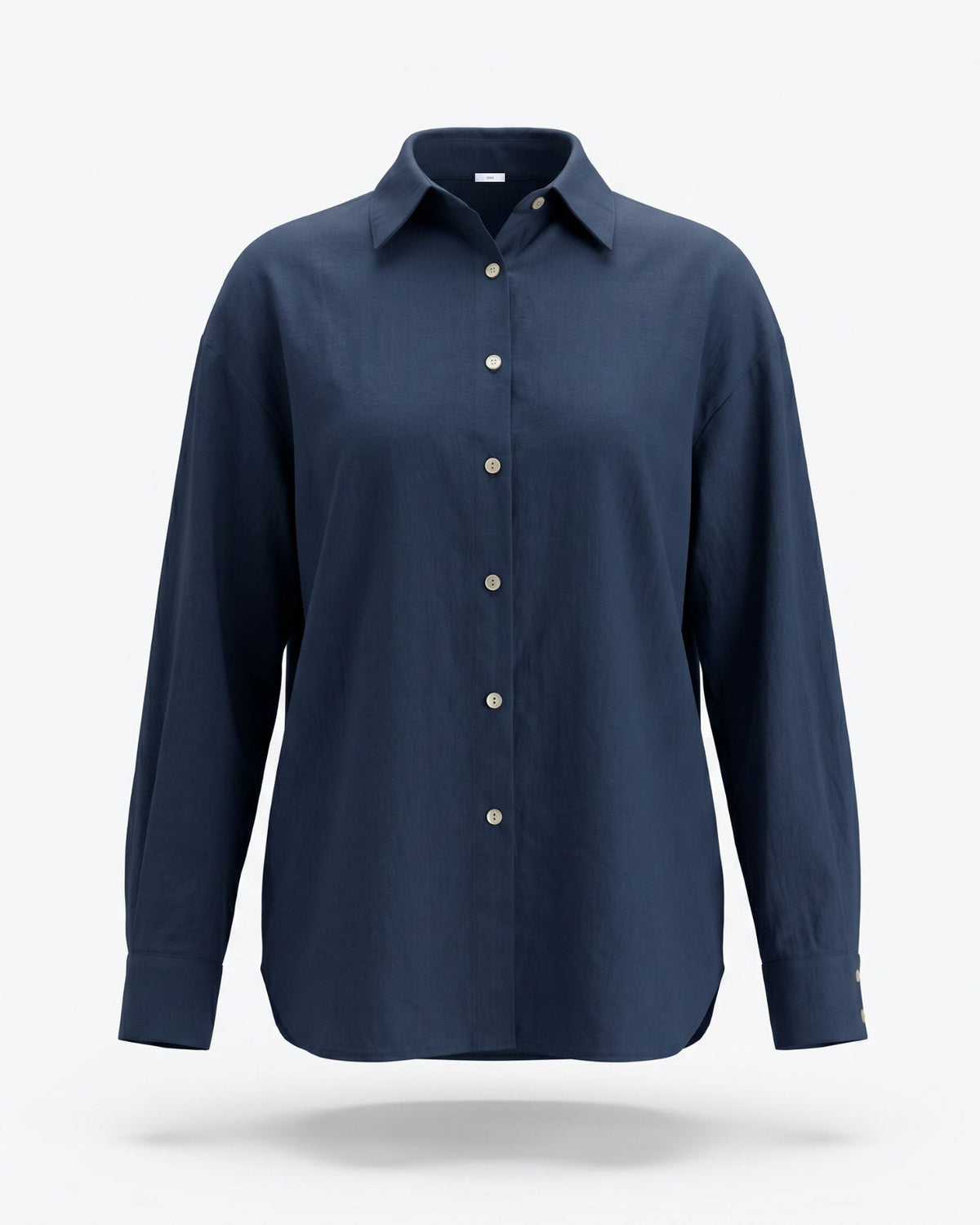 Lina Loose Fit Relaxed Cotton Shirt with Natural Drape