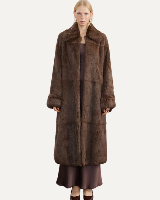 Retro-Inspired Soft Prairie Winter Coat