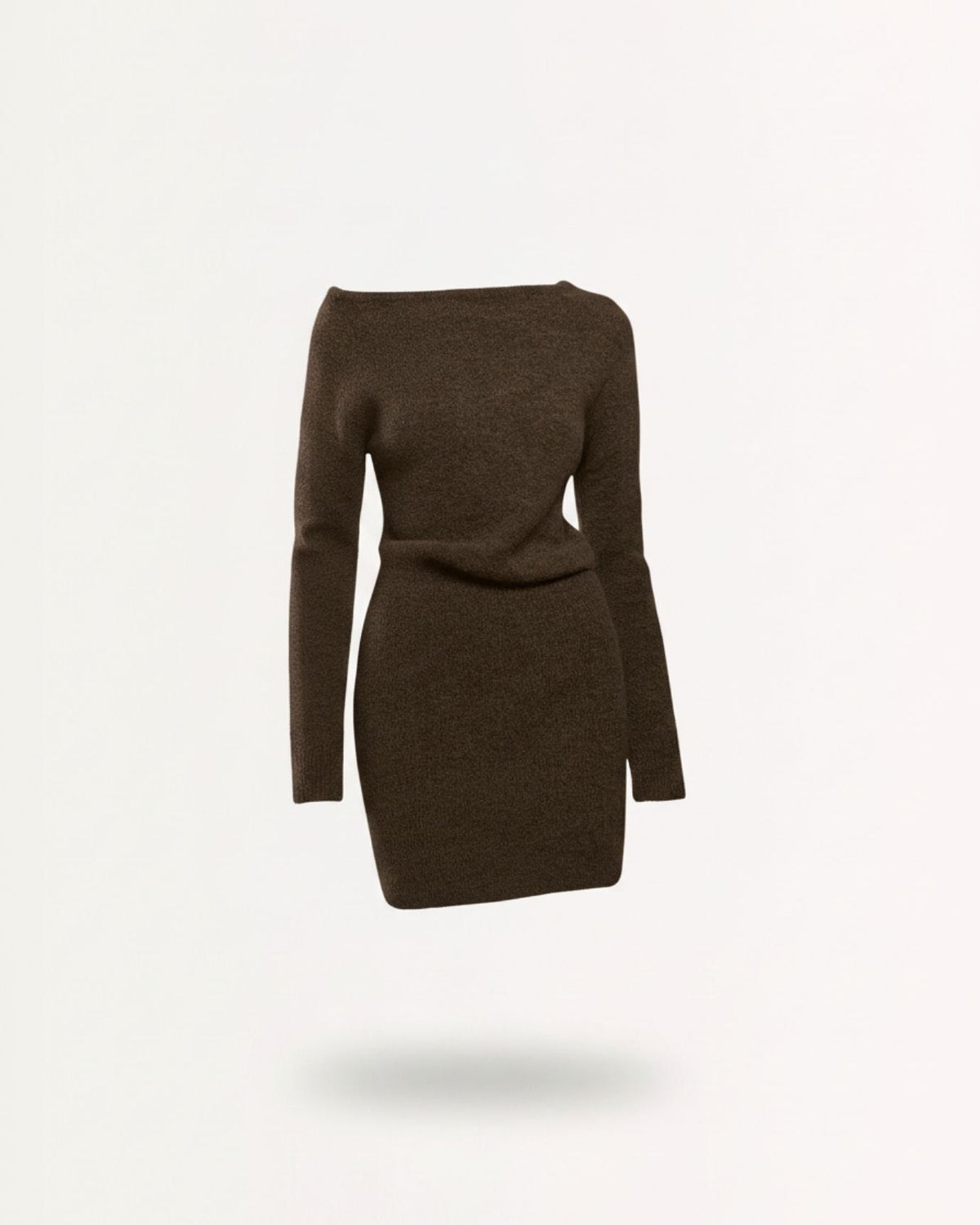 Divina Long Sleeve Fitted Bodycon Evening Dress – view 5