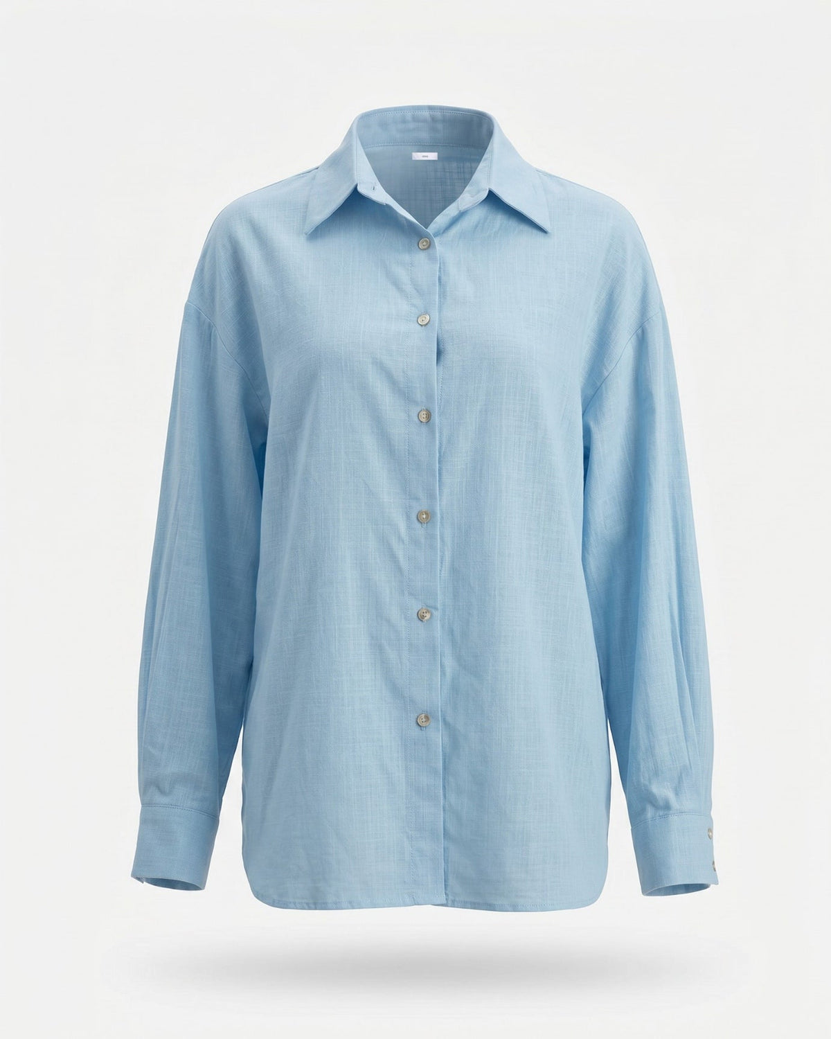 Lina Loose Fit Relaxed Cotton Shirt with Natural Drape