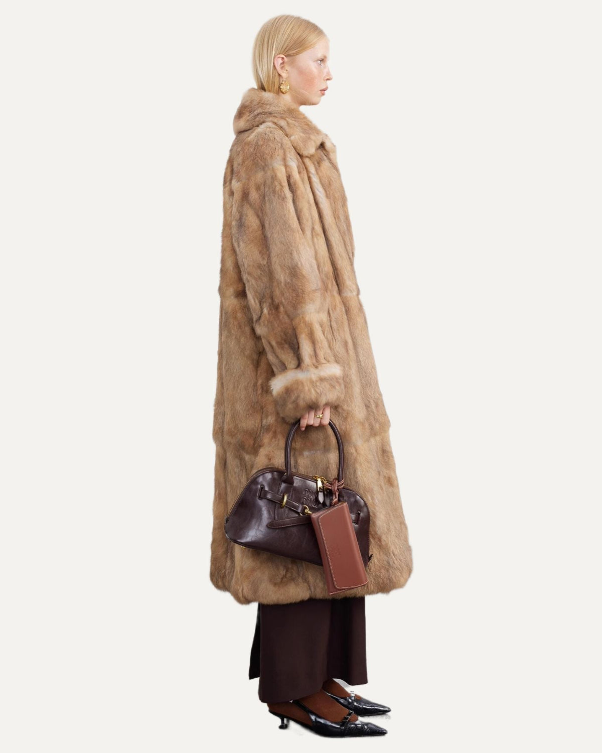 Retro-Inspired Soft Prairie Winter Coat – view 7
