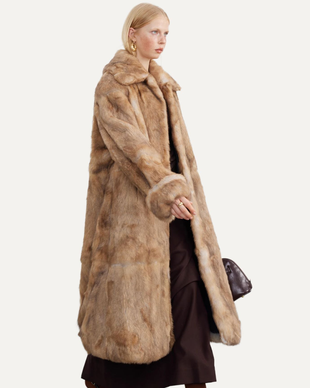 Retro-Inspired Soft Prairie Winter Coat – view 9