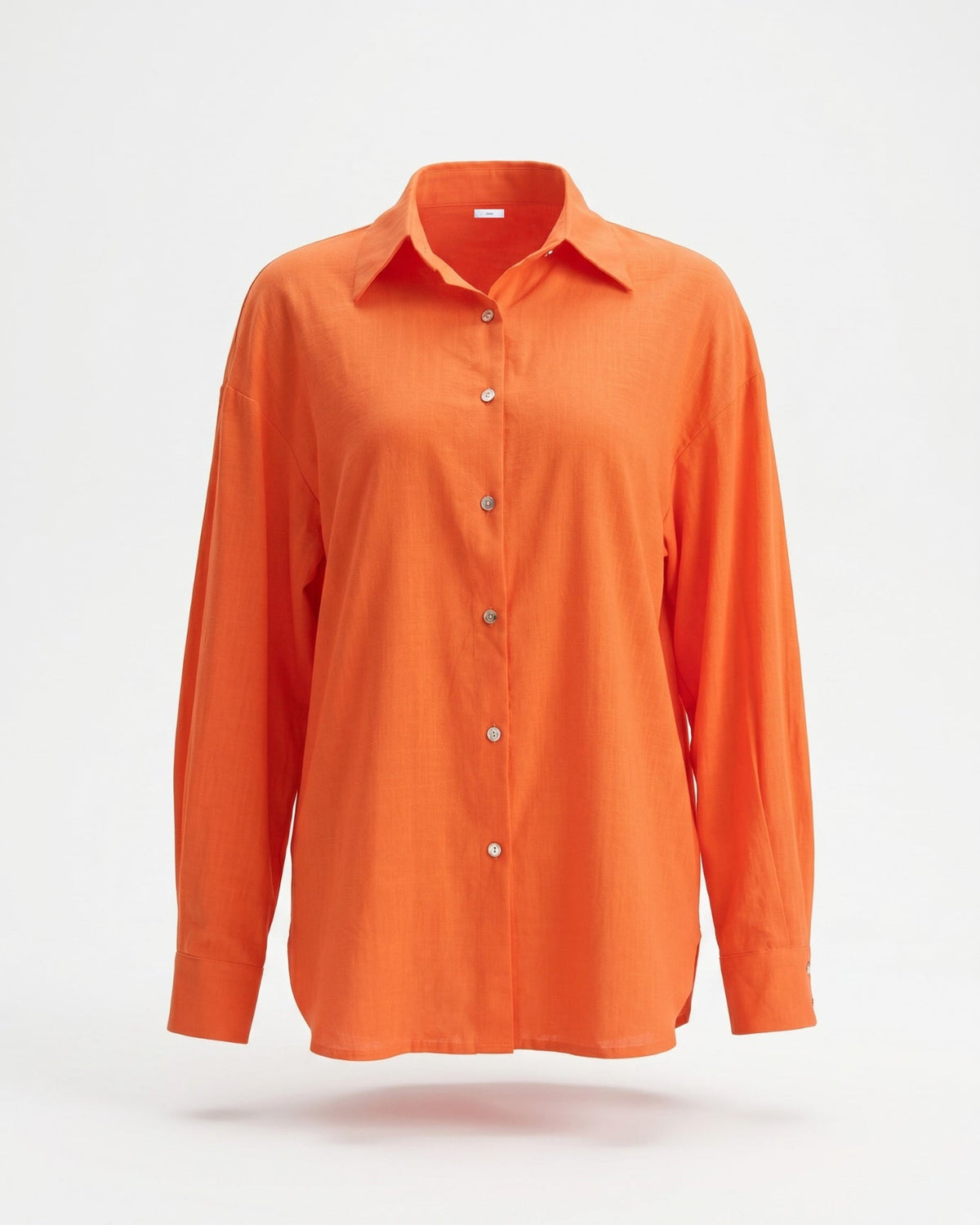 Lina Loose Fit Relaxed Cotton Shirt with Natural Drape