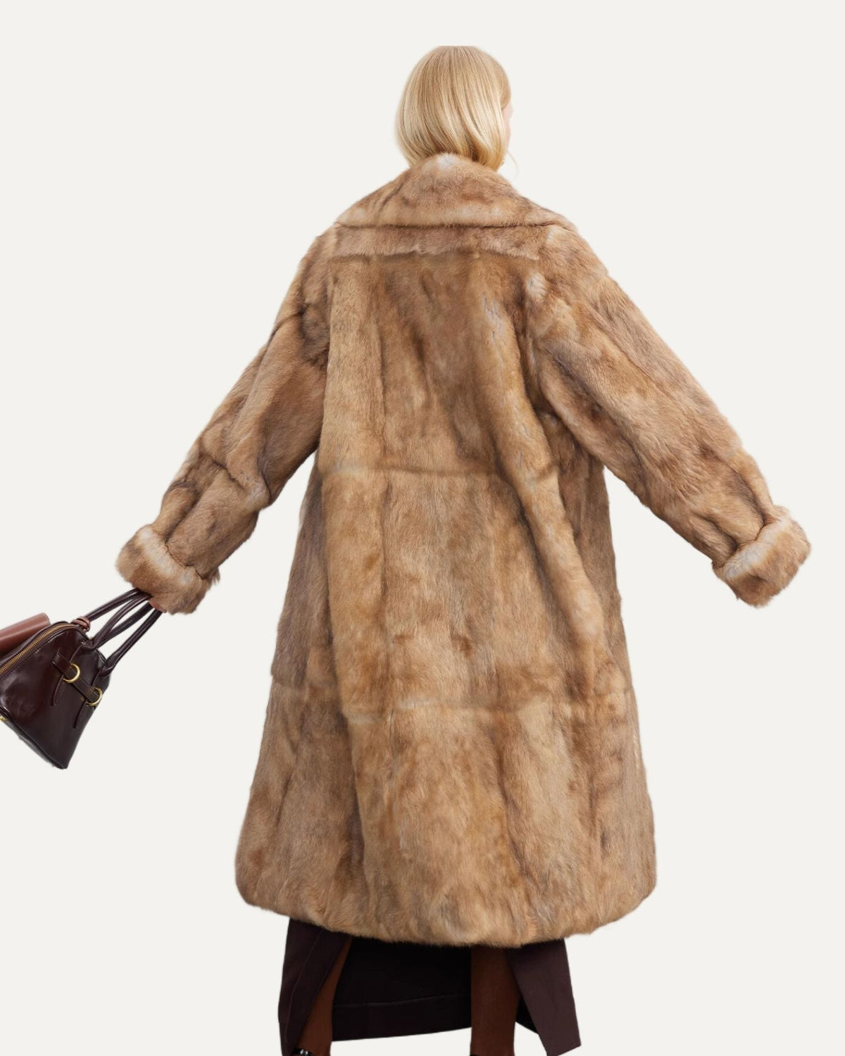 Retro-Inspired Soft Prairie Winter Coat – view 10