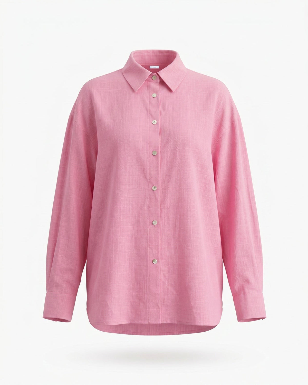 Lina Loose Fit Relaxed Cotton Shirt with Natural Drape