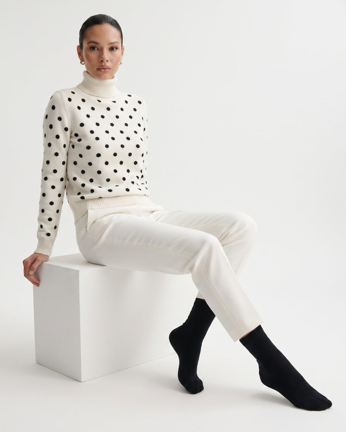 100% Cashmere Breathable Lightweight Knit Socks – view 8