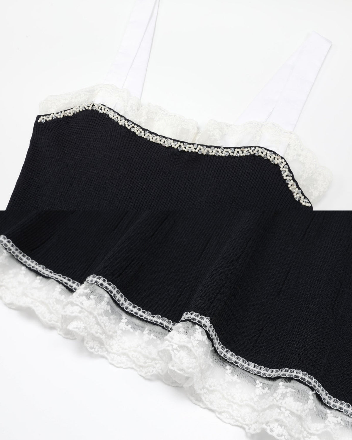Rhinestone Embellished Short Sleeve Knit Midi Dress – view 5