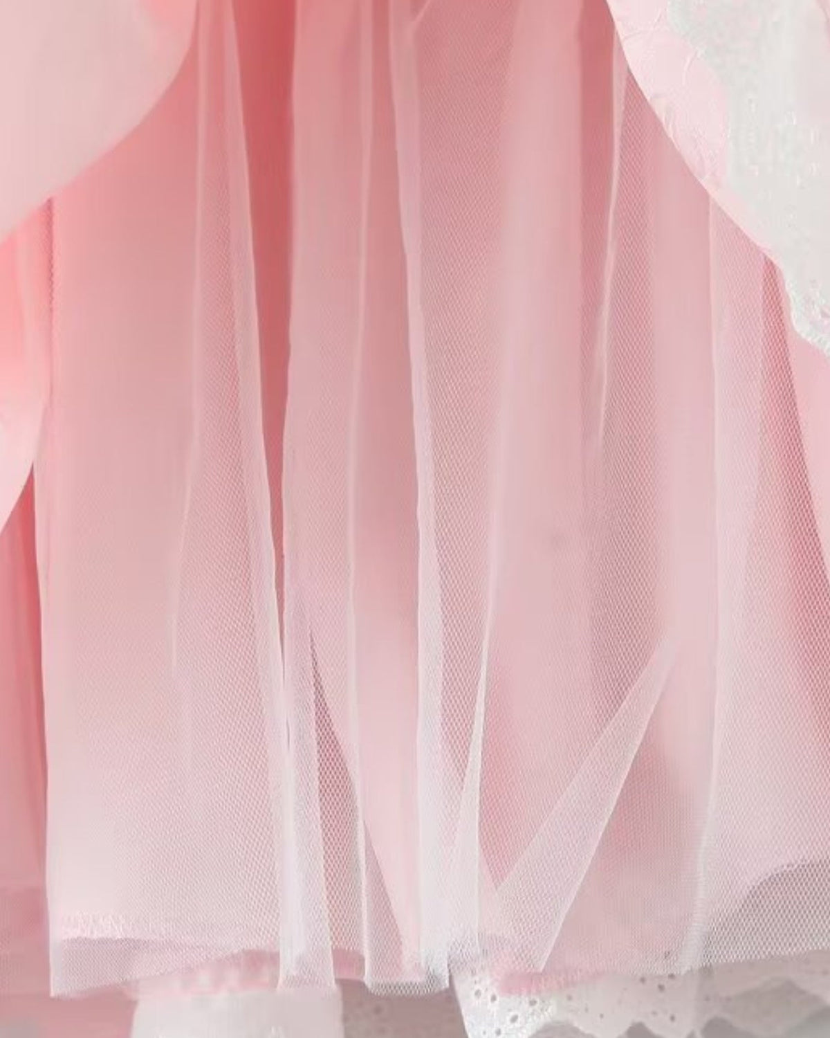 Sweet Princess Stretch Mini Dress with Delicate Detailing – view 6