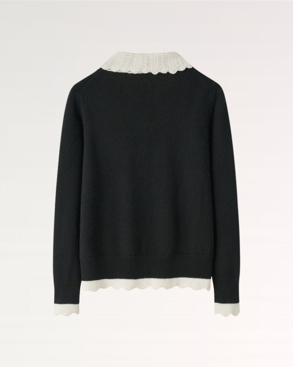 Relaxed Fit Pure Cashmere Cardigan Coat for Layering – view 10