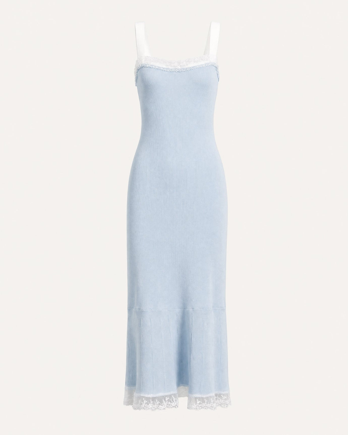 Rhinestone Embellished Short Sleeve Knit Midi Dress – view 11
