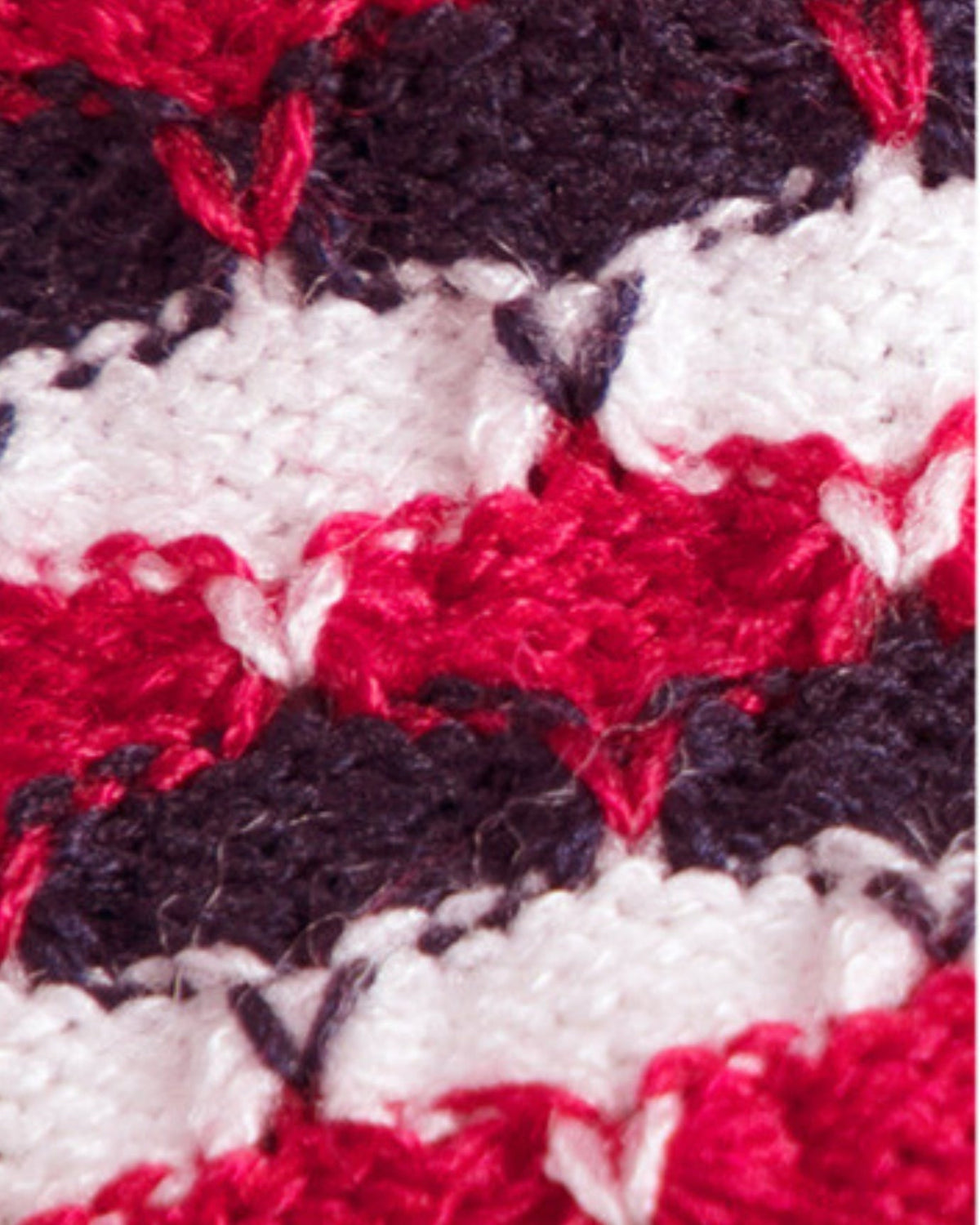 Eve Ice Silk Knit Colour Block Stretch Dress – Red and White