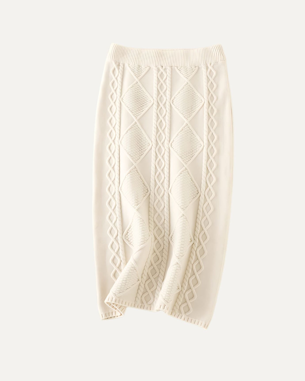 Martina 100% Wool One Size Skirt for Everyday Warmth – view 7