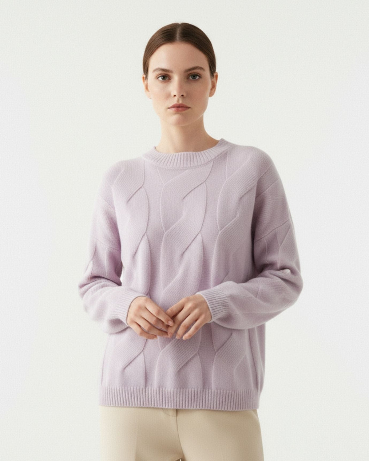 Sarah Classic Silhouette 100% Cashmere Knit Jumper – view 7