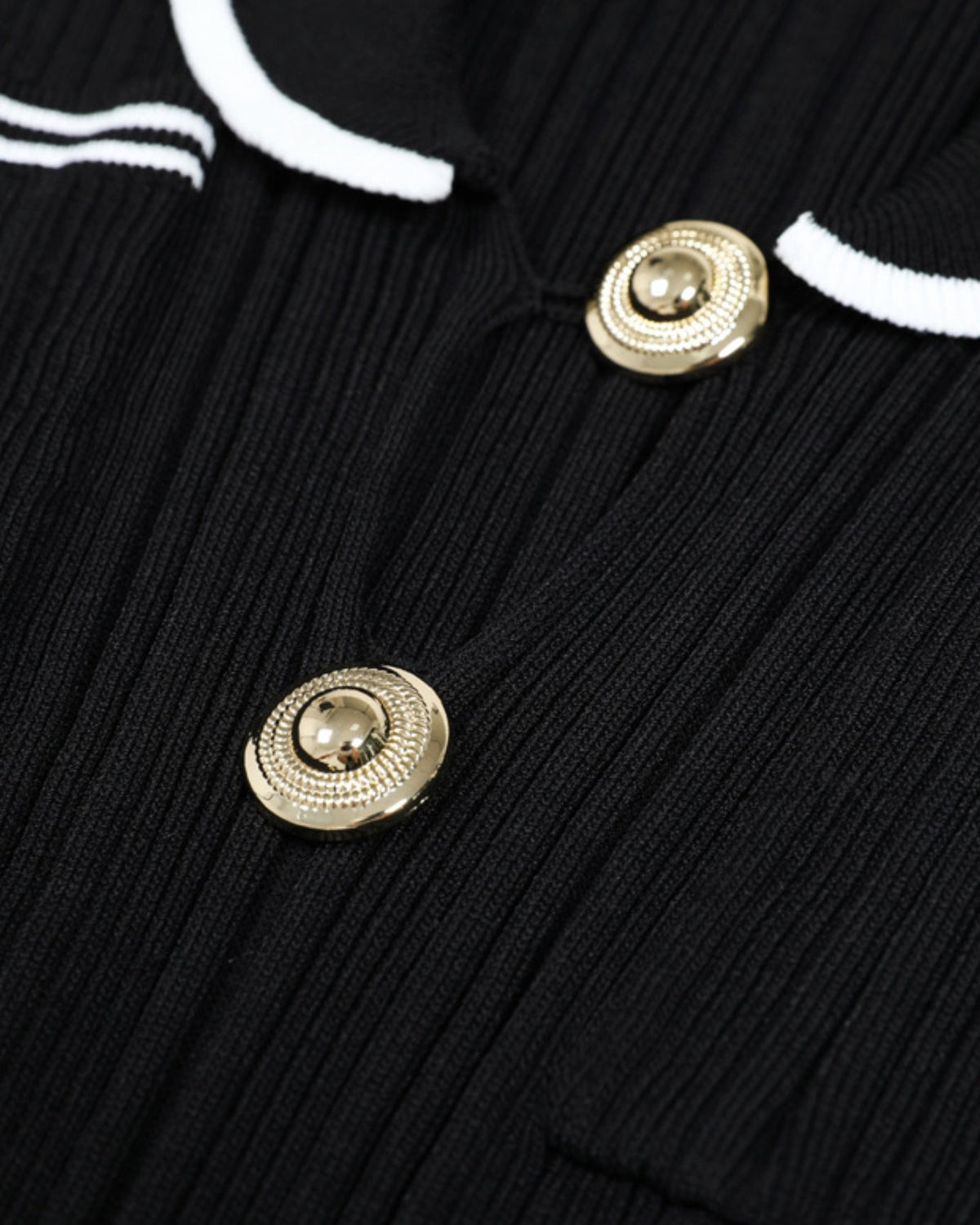 Mile Viscose Blend Knit Dress with Statement Collar – view 5