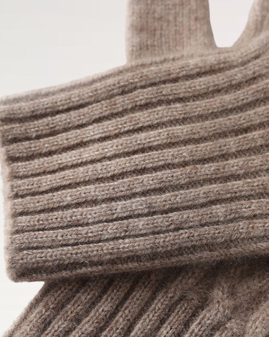 Thick Windproof Pure Cashmere Gloves with Snug Fit – view 2