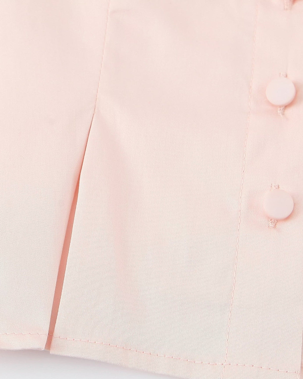 Round Neck Lace Shirt with Tailored Silhouette – Pink – view 7