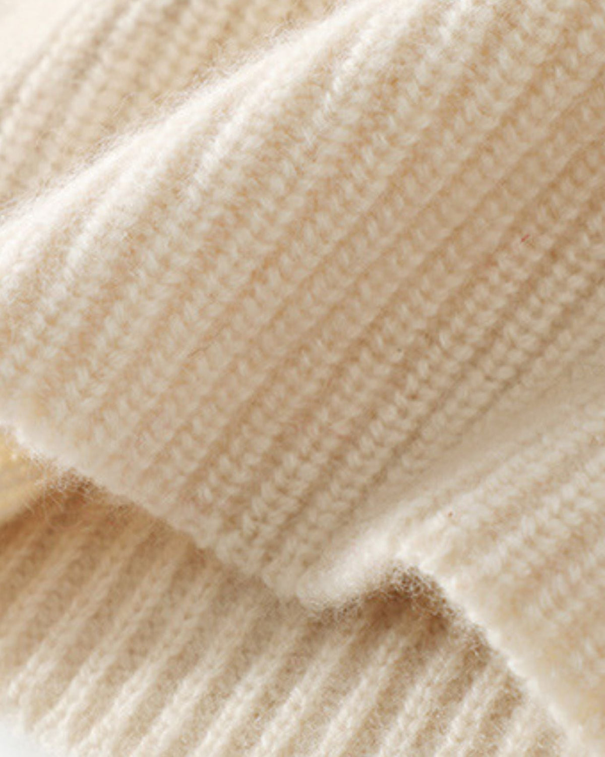 Knitted Pure Cashmere Neck Cap with Ear Protection – view 4