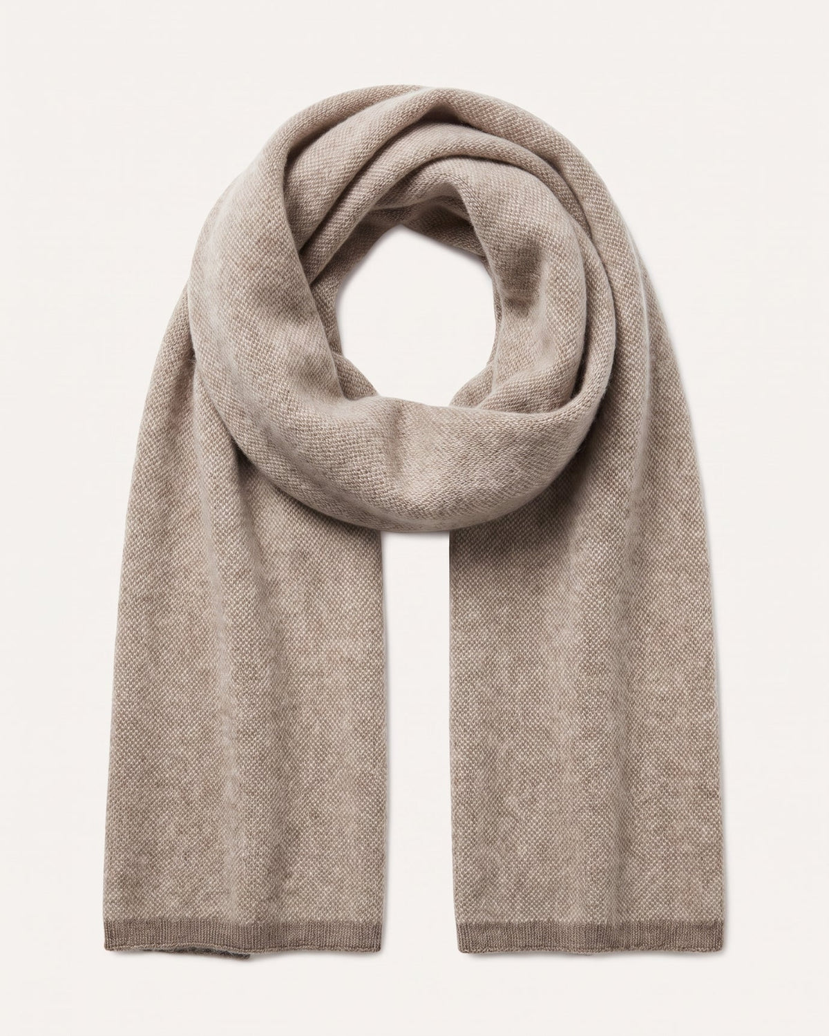Multicolour Lightweight Pure Cashmere Long Scarf – view 3