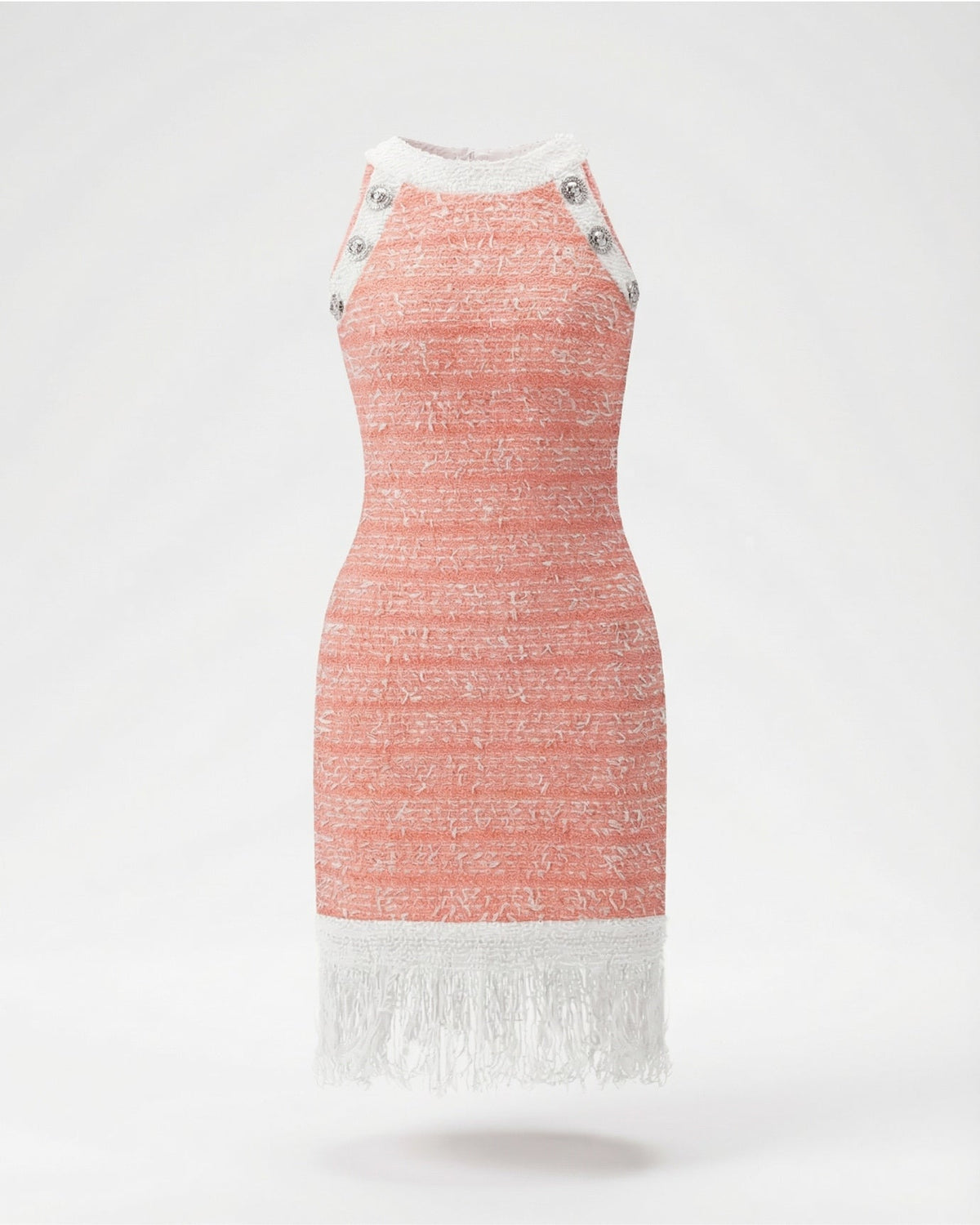 Sommer Viscose Blend Knit Camisole Dress with Delicate Straps