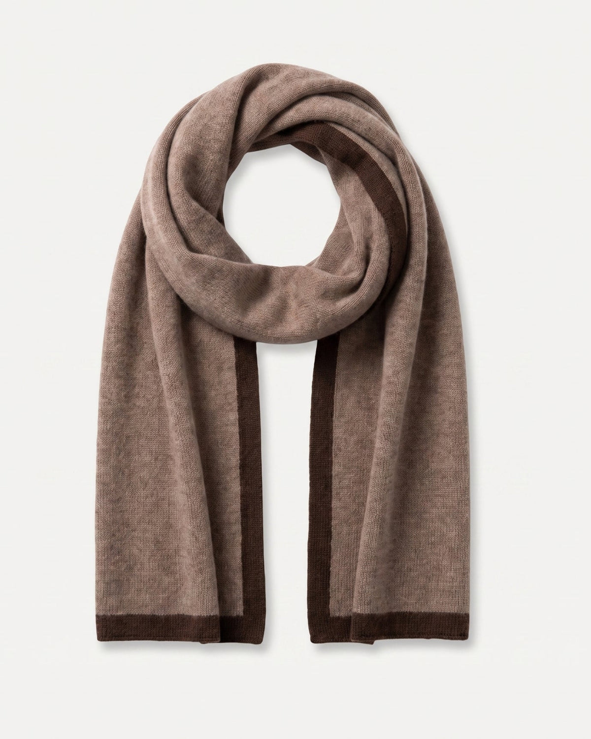 Multicolour Lightweight Pure Cashmere Long Scarf – view 5