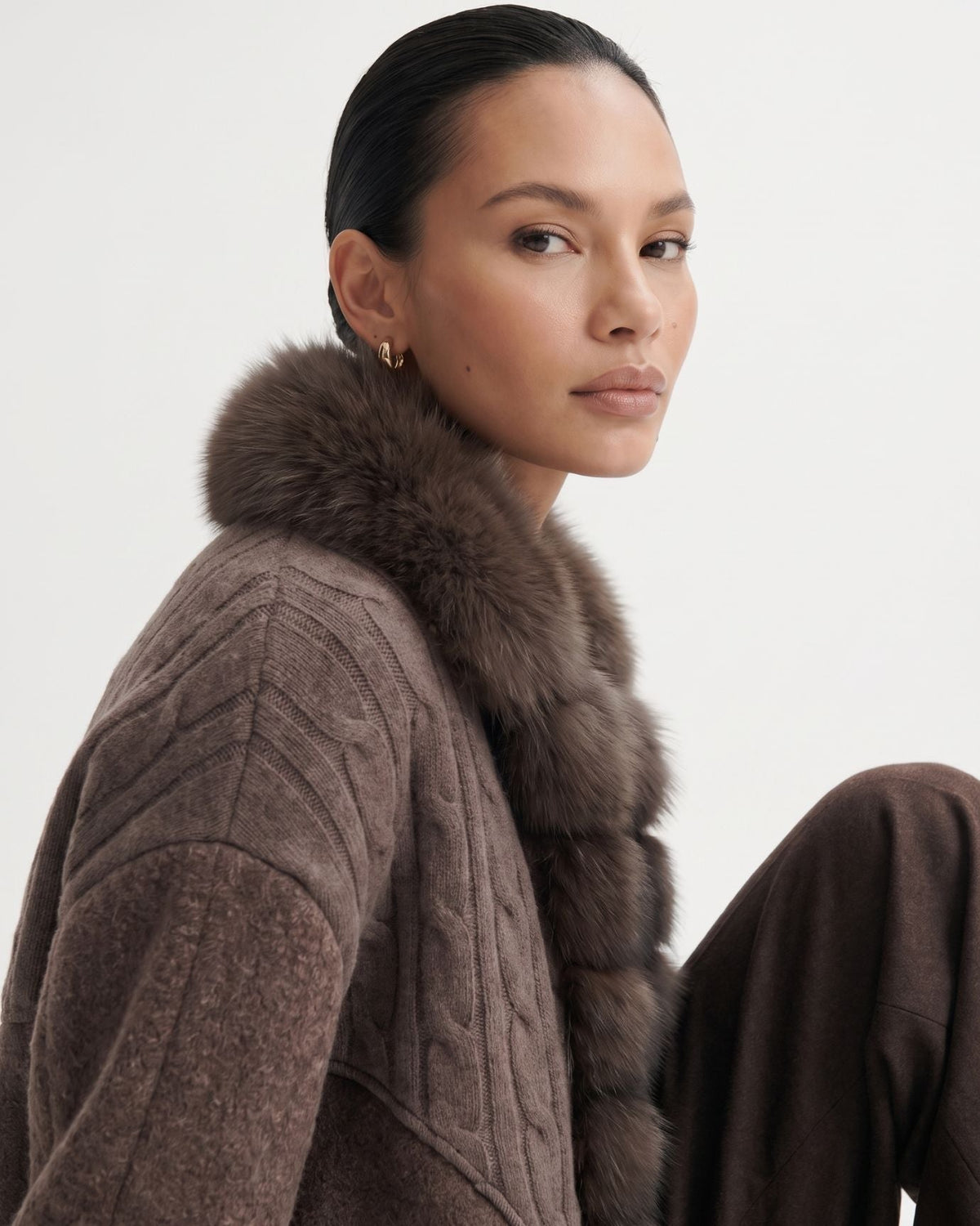 Knitted Wool Down Jacket