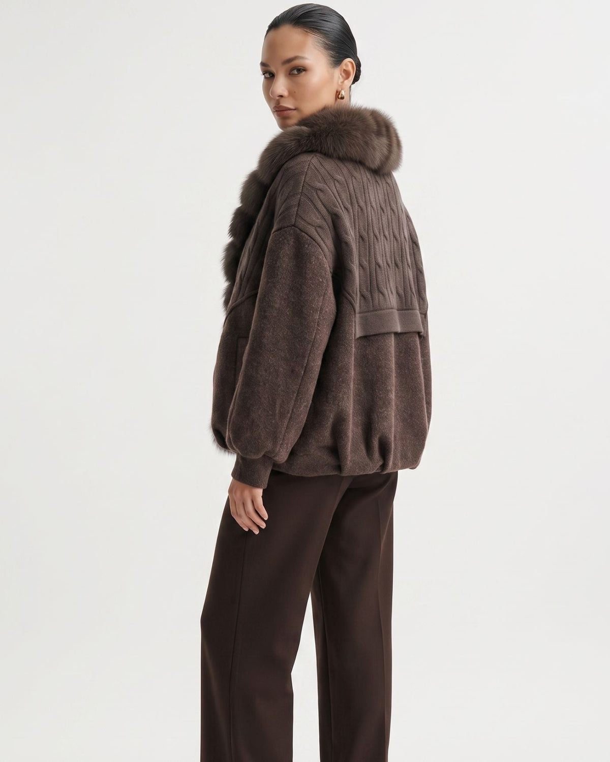 Knitted Wool Down Jacket – view 4