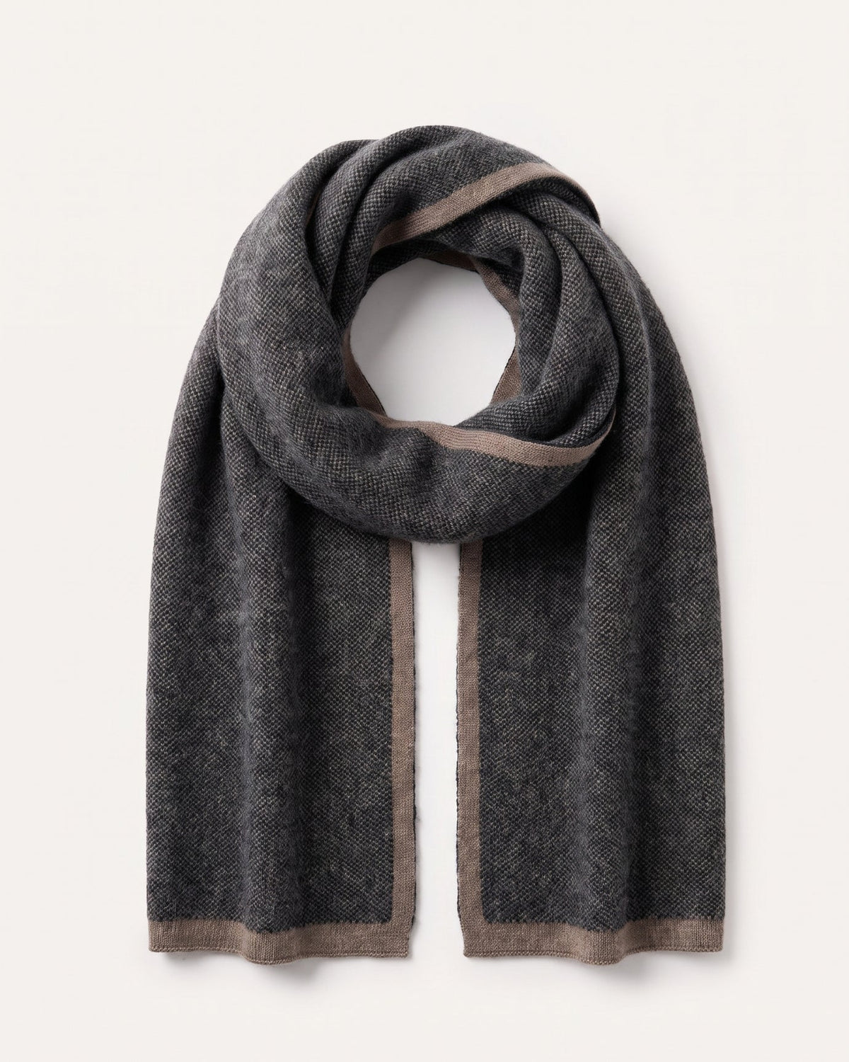 Multicolour Lightweight Pure Cashmere Long Scarf – view 9
