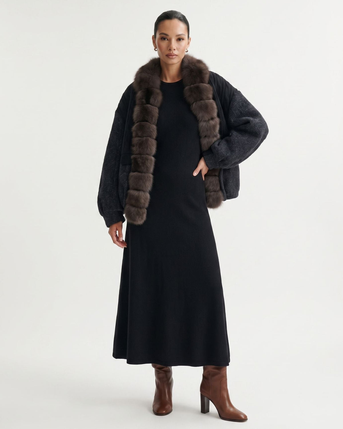 Knitted Wool Down Jacket – view 5