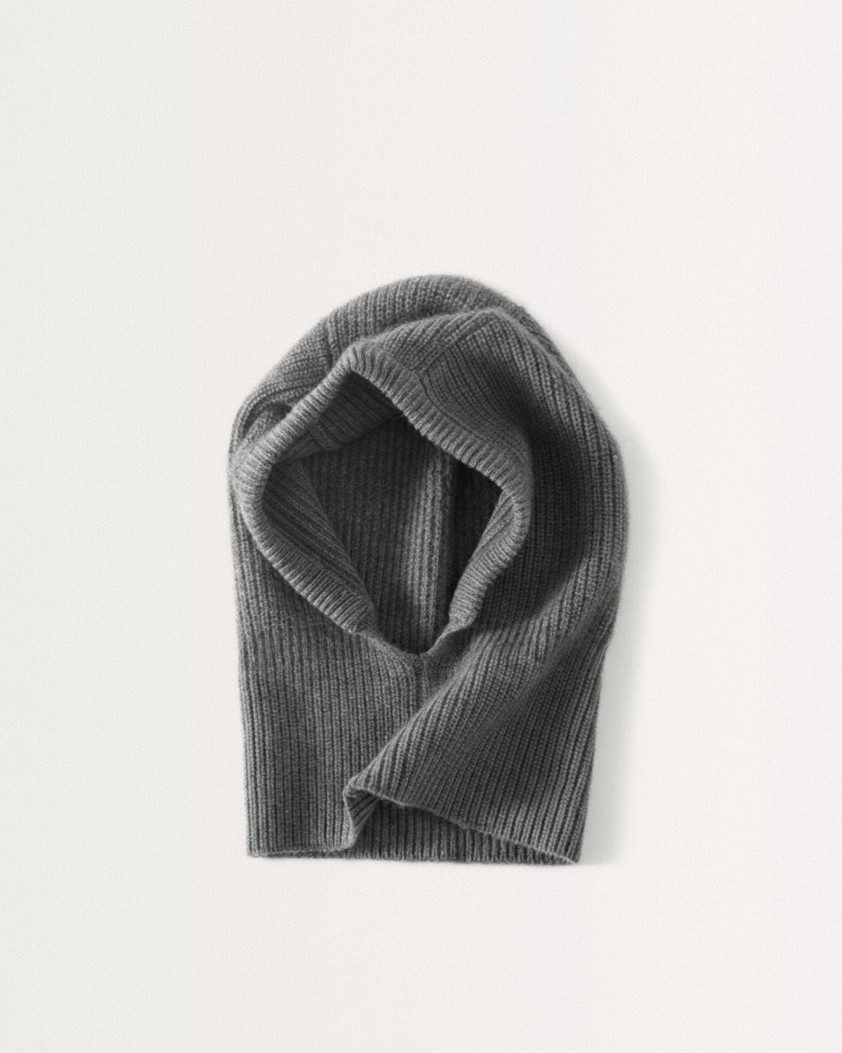 Knitted Pure Cashmere Neck Cap with Ear Protection – view 5