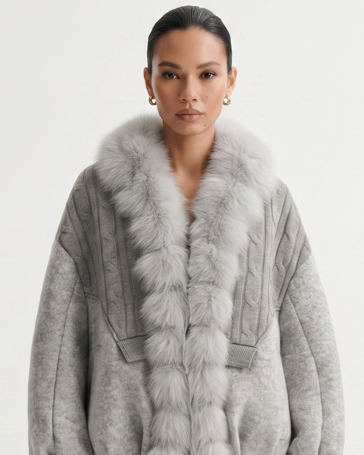 Knitted Wool Down Jacket