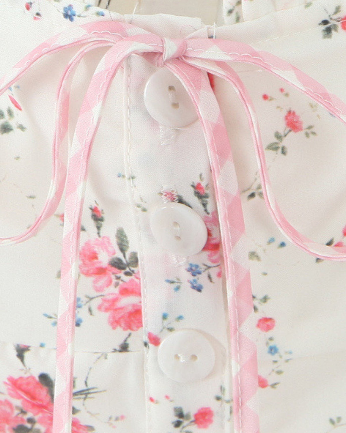 Delicate Floral Print Lightweight Tailored Mini Dress