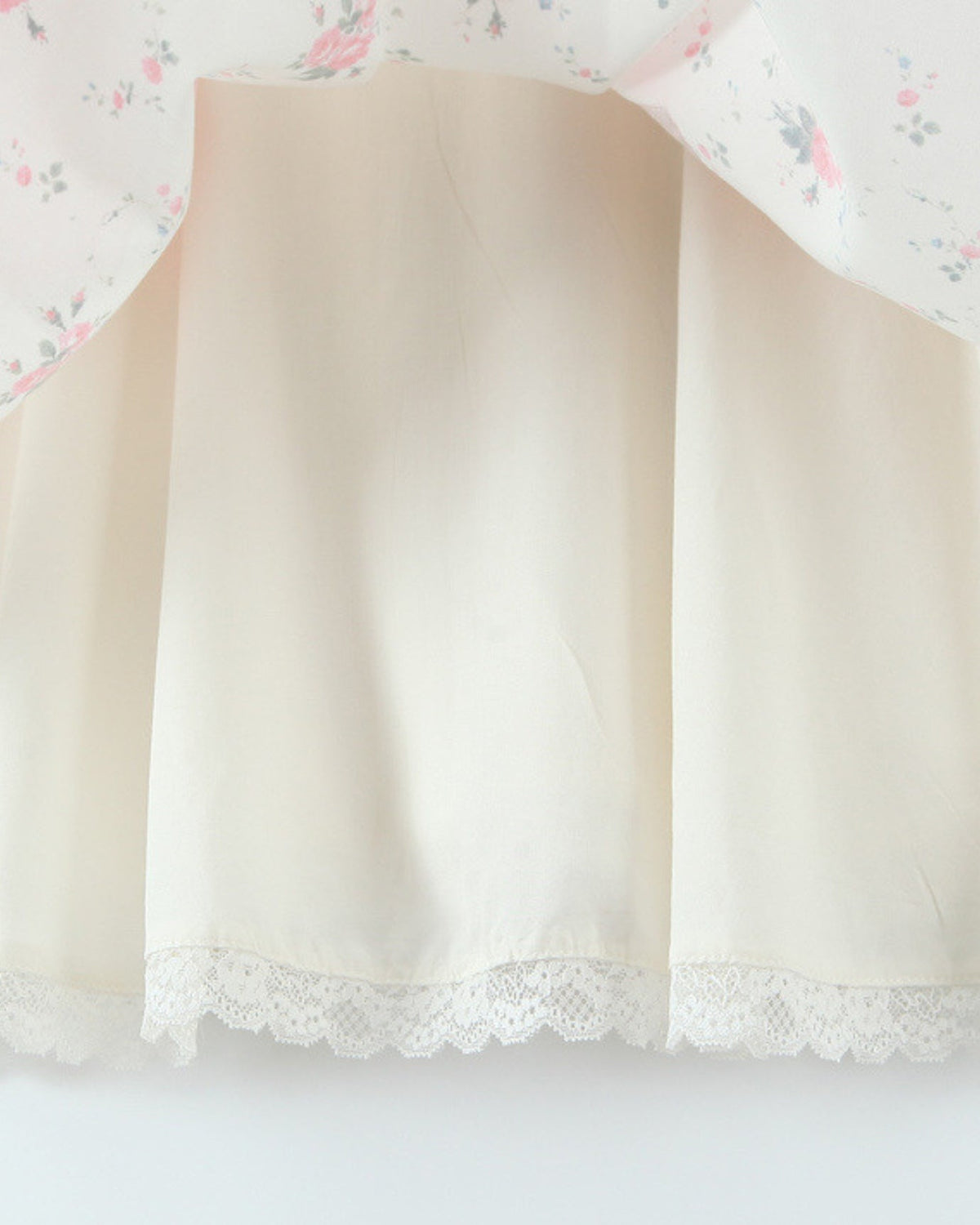 Delicate Floral Print Lightweight Tailored Mini Dress