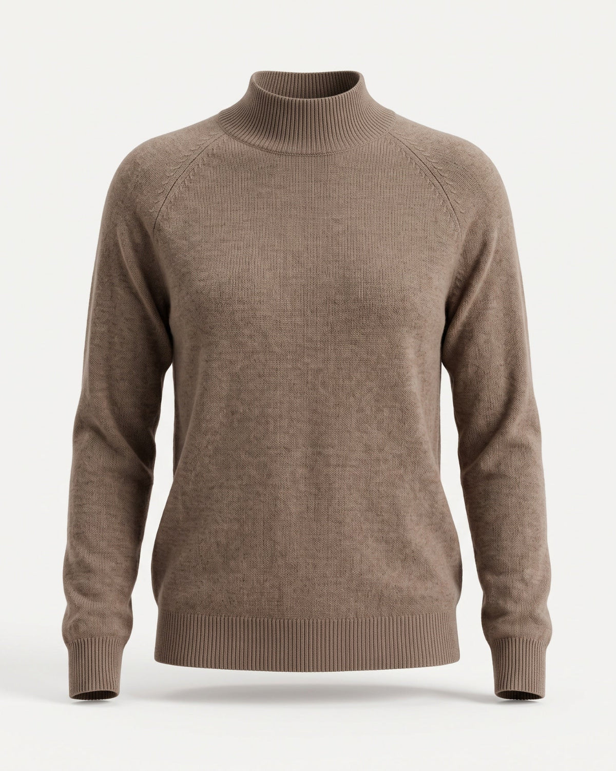 Kiara Pure Cashmere A-Line Jumper with Ribbed Detailing