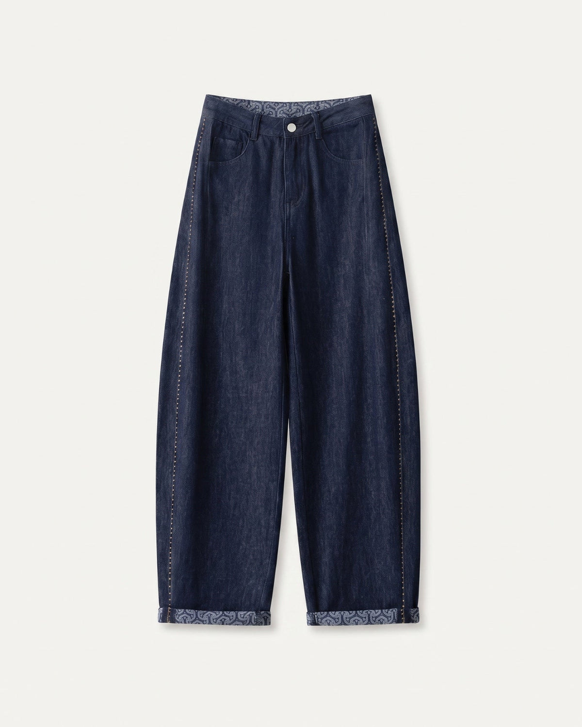 Tara Mid Rise Breathable Cotton Jeans with Flattering Seams