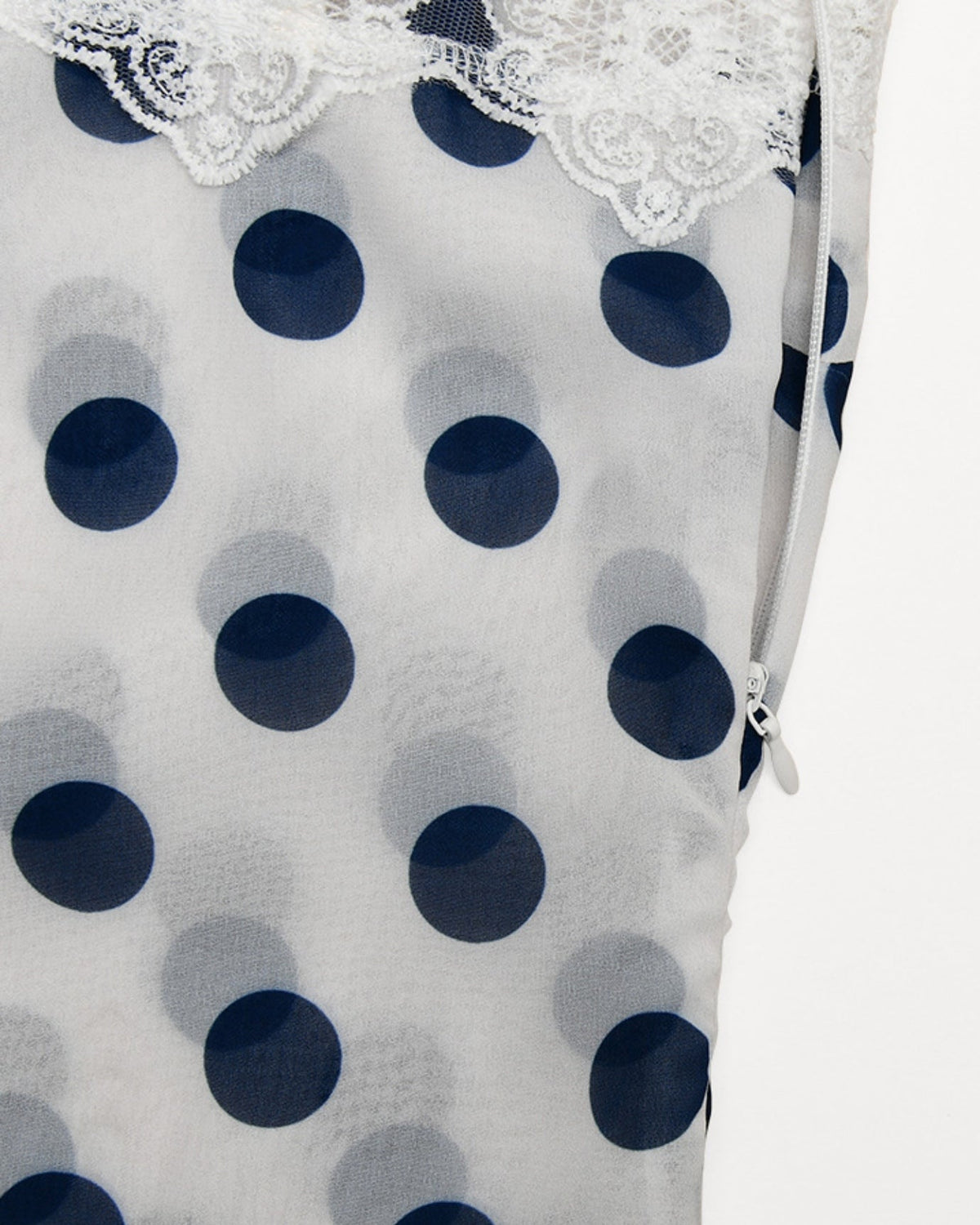 Polka Dot Dress with Adjustable Suspender Straps