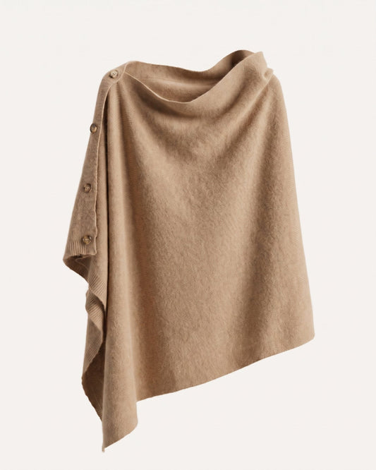 Kiara Pure Cashmere Lightweight Knit Triangle Shawl