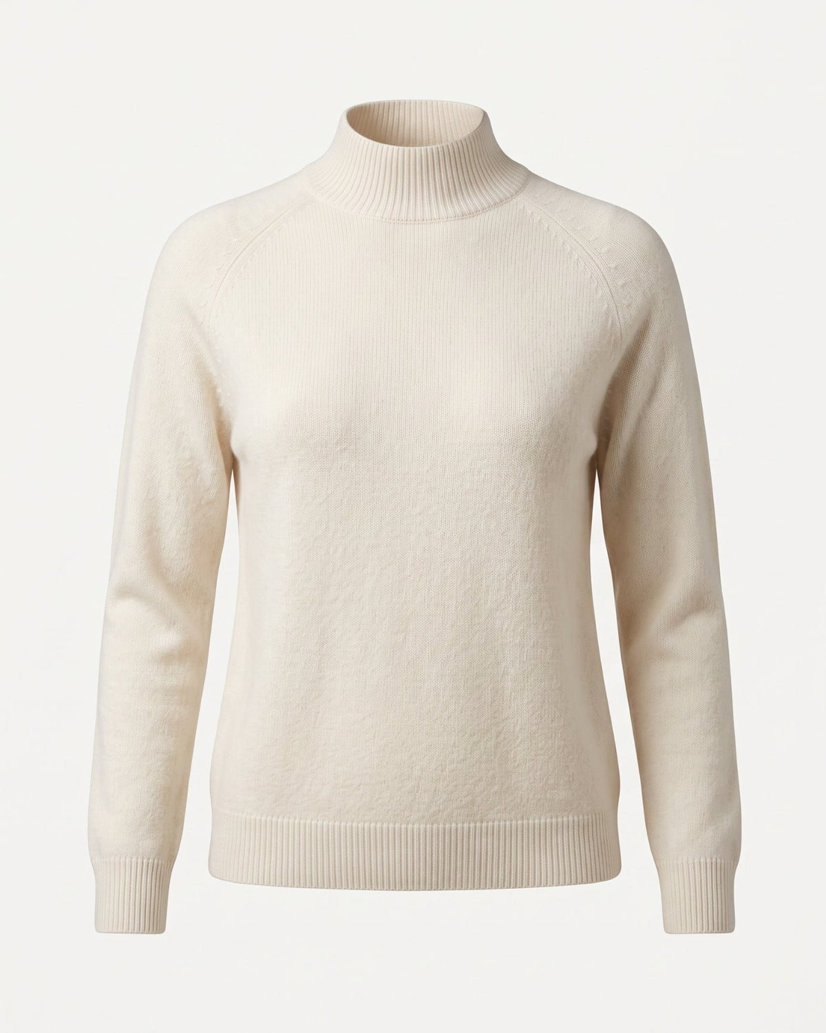 Kiara Pure Cashmere A-Line Jumper with Ribbed Detailing