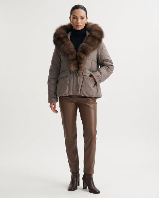 Thick Insulated Wool Down Parka