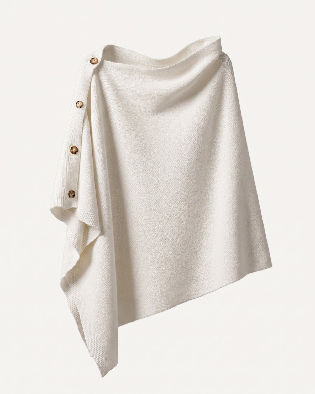 Kiara Pure Cashmere Lightweight Knit Triangle Shawl – view 5