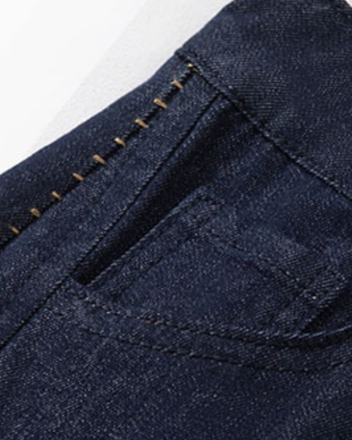 Tara Mid Rise Breathable Cotton Jeans with Flattering Seams – view 9
