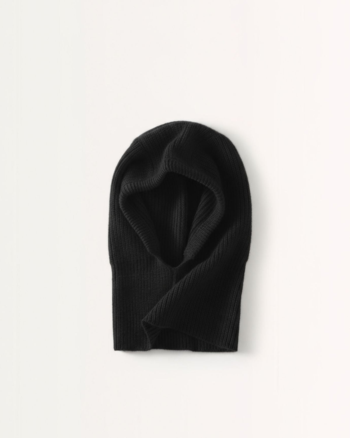 Knitted Pure Cashmere Neck Cap with Ear Protection – view 7