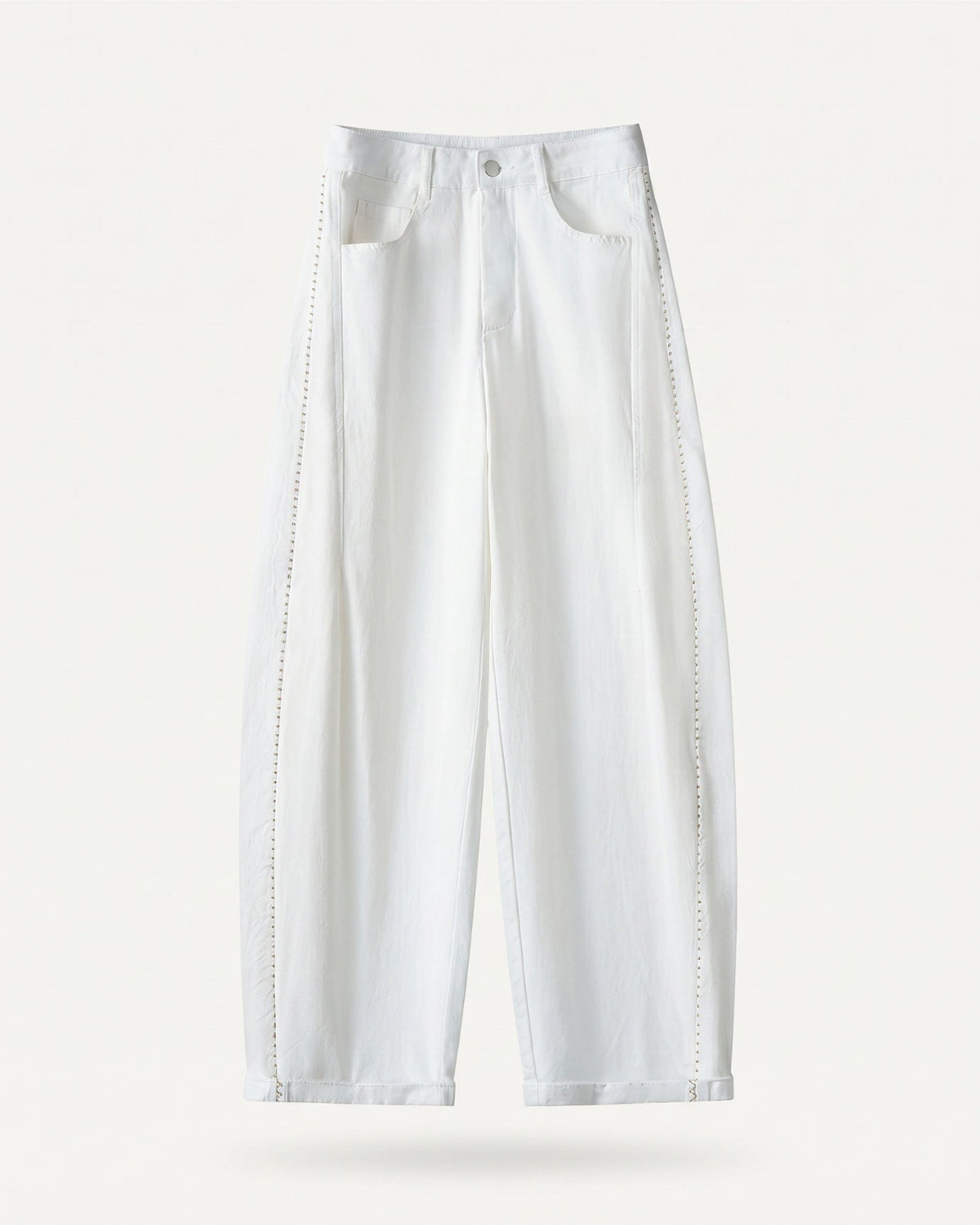 Tara Mid Rise Breathable Cotton Jeans with Flattering Seams