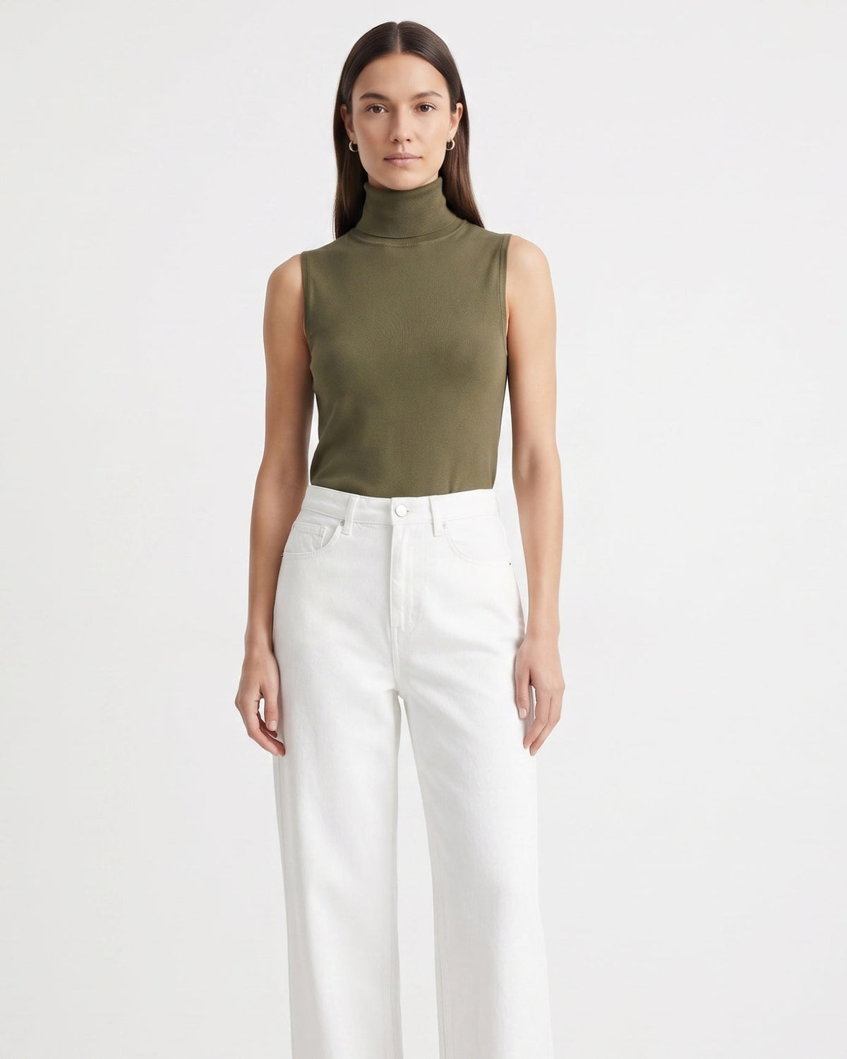 Tara Mid Rise Breathable Cotton Jeans with Flattering Seams – view 11