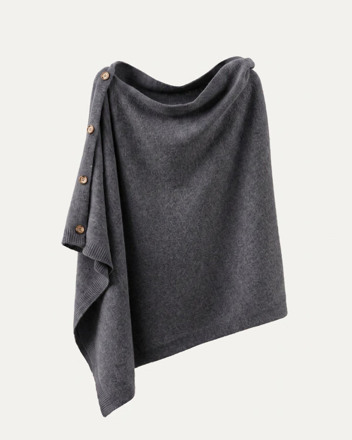Kiara Pure Cashmere Lightweight Knit Triangle Shawl – view 13