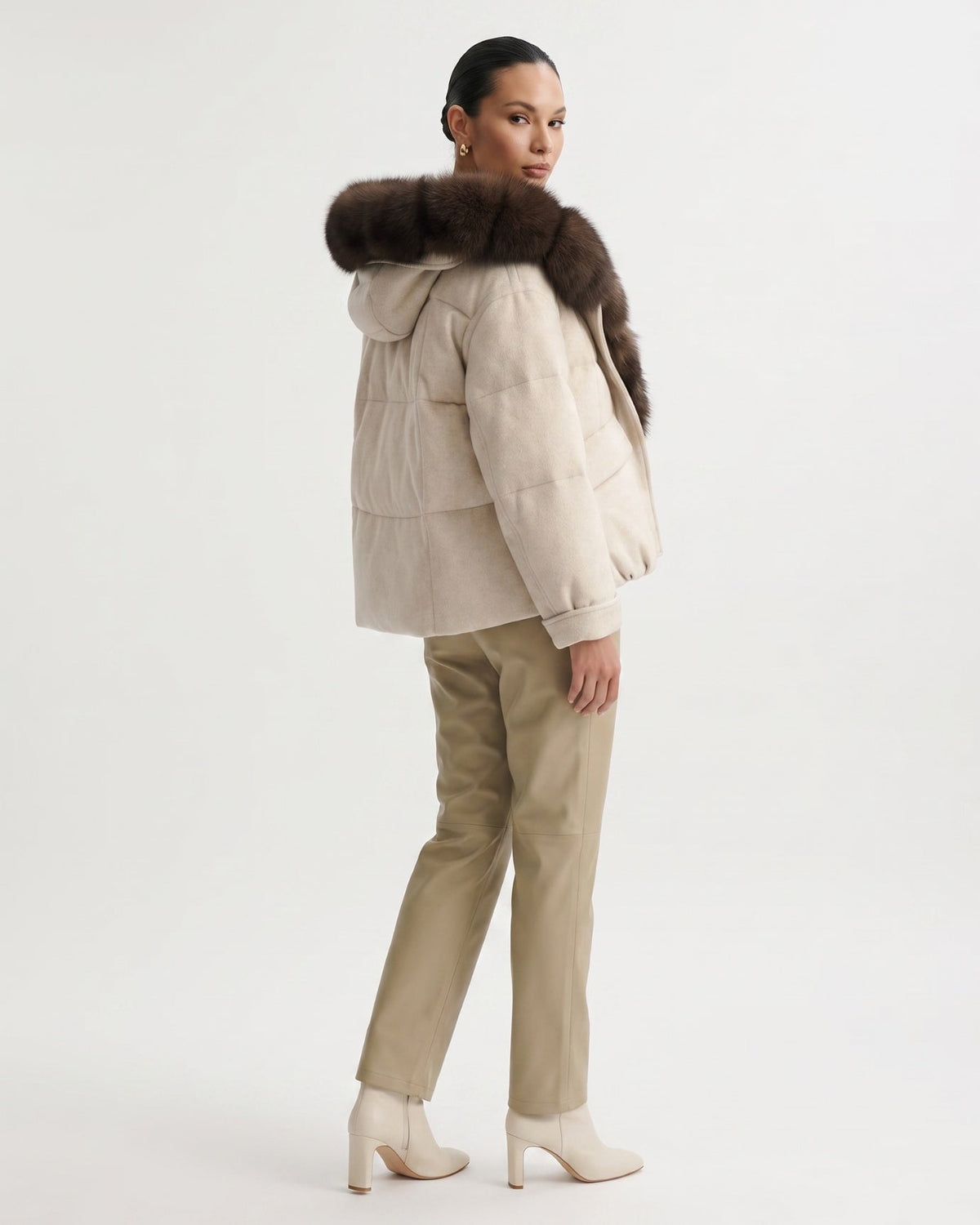 Thick Insulated Wool Down Parka – view 9